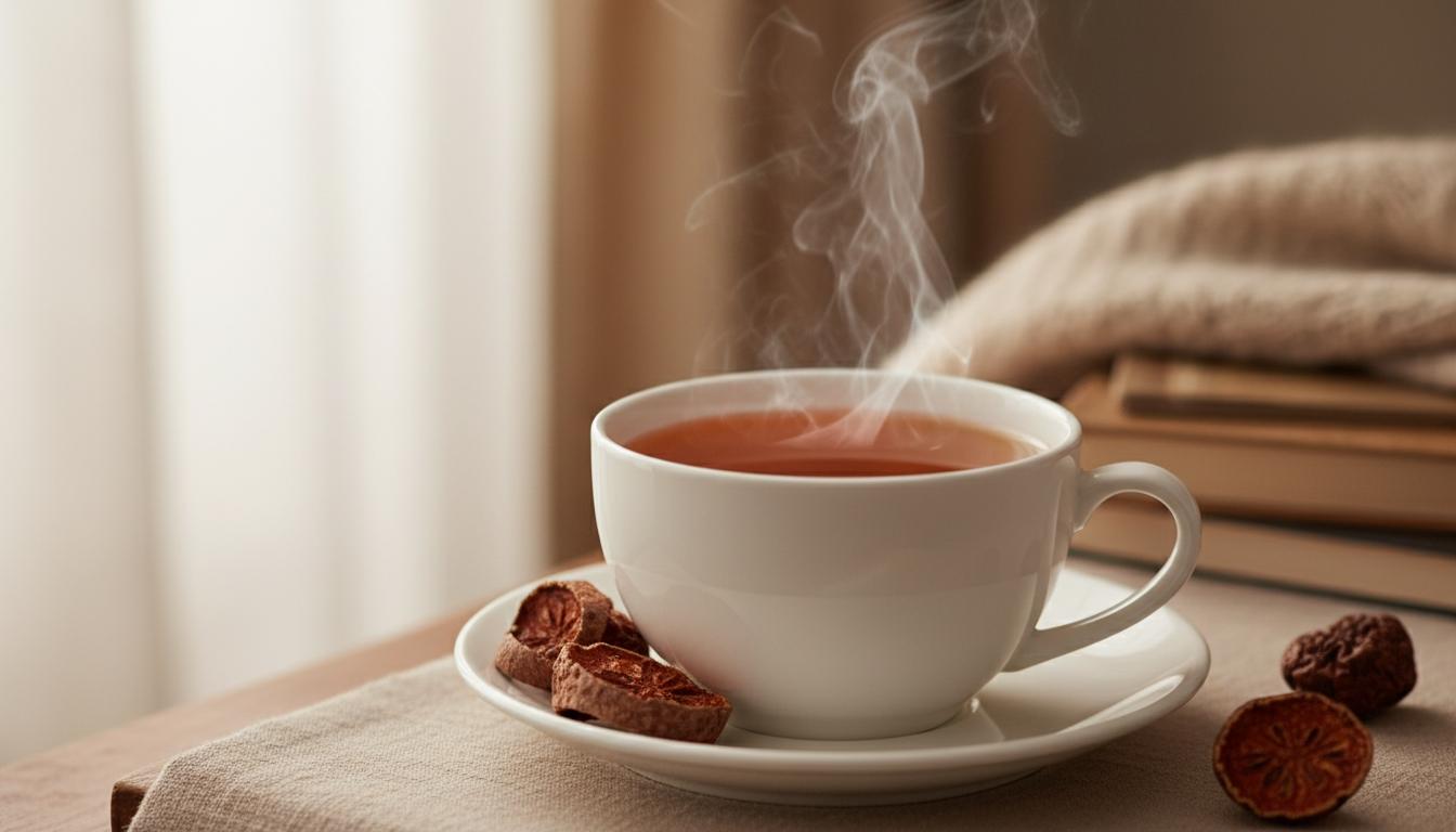 Té con fruta del monje